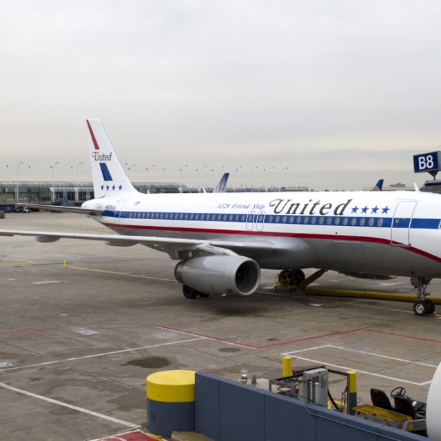 United Airlines Retro Livery. Photo by Eric Dunetz