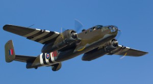 Historic Flight's B-25, named Grumpy. Photo by Liz Matzelle.