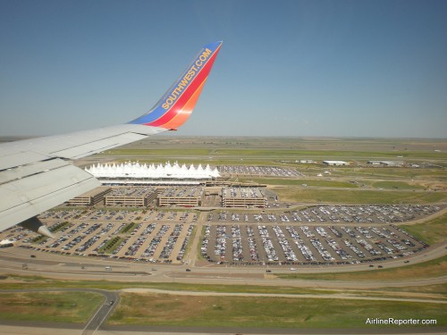 I love those winglet shots. While landing at DIA