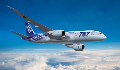 This is what the special livery will look like on the first 787 to be delivered to ANA (ZA101).