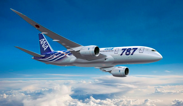 ana-787 ANA showed off their special Dreamliner Livery today.