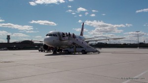 Virgin America Airbus A320 on the Tarmac in Toronto (N631VA)