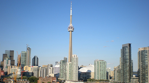 City of Toronto from the rooftop!