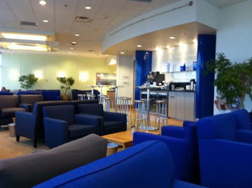 British Airways Lounge in Seattle