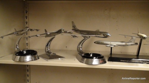 In the Vault: these classic Boeing ashtrays, which were very popular with Boeing engineers back in the day.