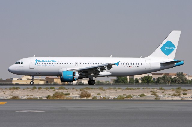 Jazeera Airways Airbus A320.