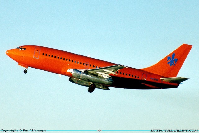 Here is N29SW in better days with a bright orange livery.