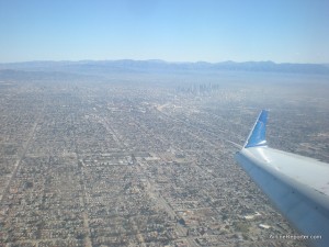 LA was pretty smog free on this flight...nice!