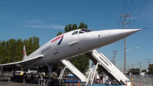 British Airways Concorde G-BOAG in the airpark