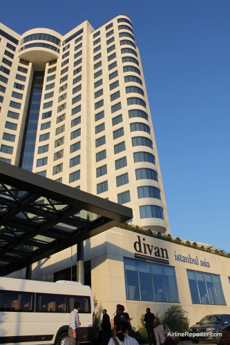 We stayed in the Divan Hotel over our one night in Istanbul, Turkey. Click for larger.