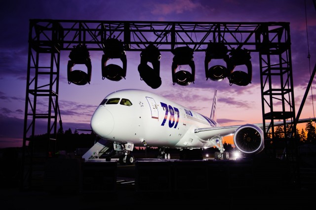 First 787 Delivery on September 27, 2011. Photo by Boeing. Click for larger.