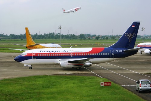 Sriwijaya Air Boeing 737-200 (PK-CJN)