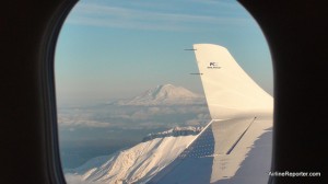 Not a shabby view. Nice thing about a small plane is you can take photos out your neighbor's window.