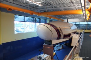 Allegiant's MD-80 trainer for flight attendants.