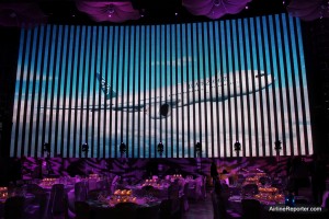 Dinner hosted at the Experience Music Project in downtown Seattle before the delivery the next day.