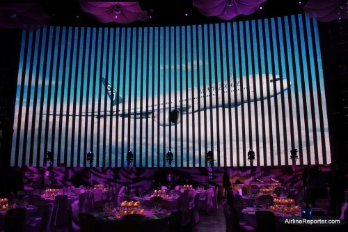 Dinner hosted at the Experience Music Project in downtown Seattle before the delivery the next day.