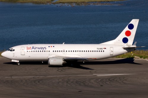 JAT Airways Boeing 737-300.