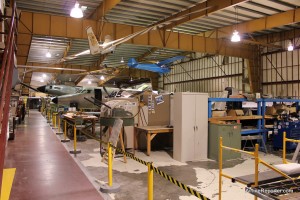 MOFrc This is just one half of one of the hangars at the Museum of Flight's Restoration Center at Paine Field.
