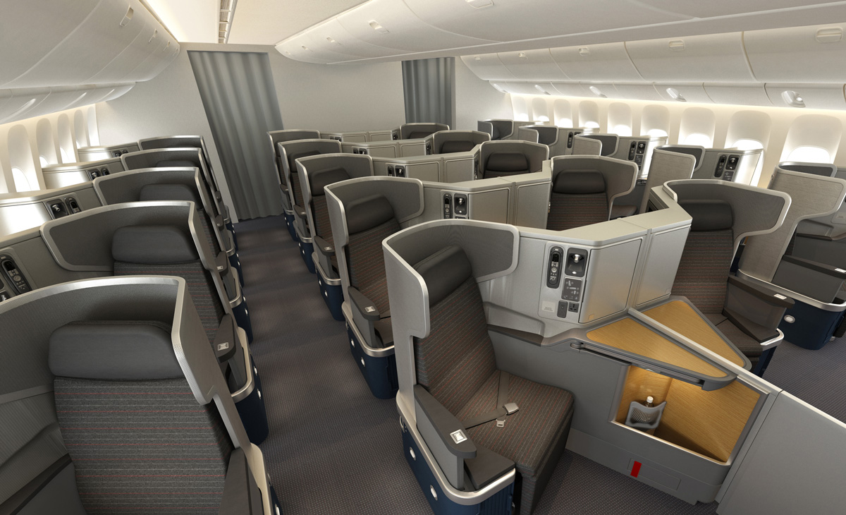 American Airlines Shows Off New Boeing 777 300er Interior Airlinereporter
