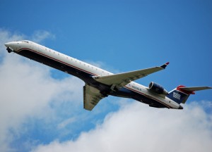 US Airways CRJ-900, operated by Mesa Airlines