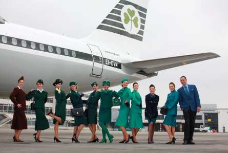 The retro livery tail. Photo by Aer Lingus.