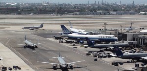 Planes at LAX. Photo by David Parker Brown