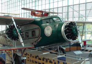 Boeing 80A-1 with "Boeing Air Transport" located at the Museum of Flight.