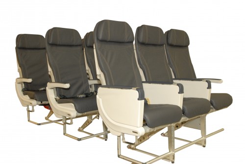 Alaska Airlines new New Recaro seats for economy class that will make their appearance on the airline's new Boeing 737-900ERs. Image from Alaska.