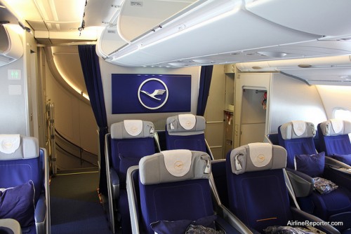 All the Business Class seats can be found on the upper deck of the A380.