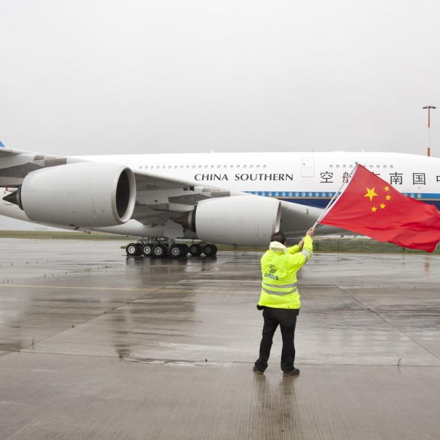 This will be China Southern's first Airbus A380