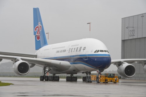 Airbus A380 with China Southern Airlines livery