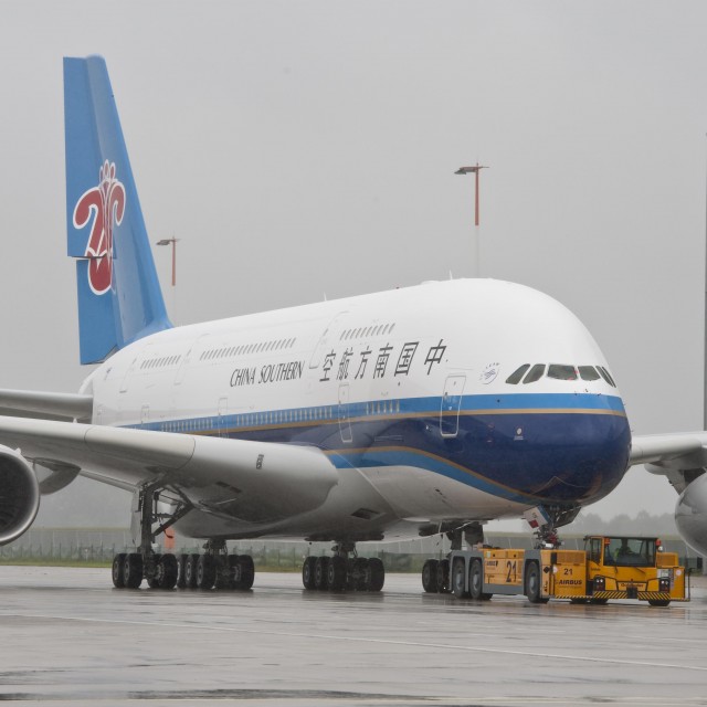 Airbus A380 with China Southern Airlines livery