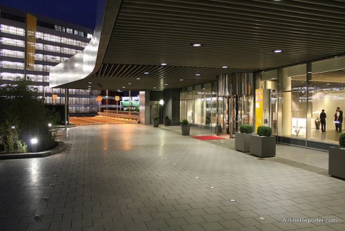 Lufthansa's first class terminal in Frankfurt is separate from the main airport.