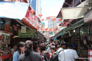 Little China offerred a lot of small shop options. 