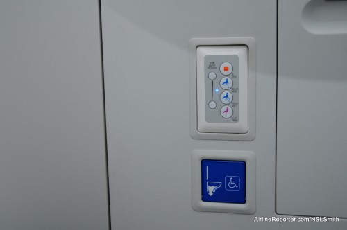 You can't talk about class without talking about a bidet. Even the economy class lavs have them.