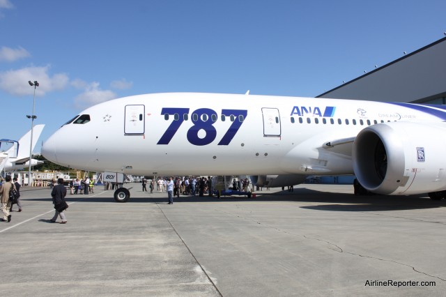 Even the non aviation geeks will tell this is the 787.