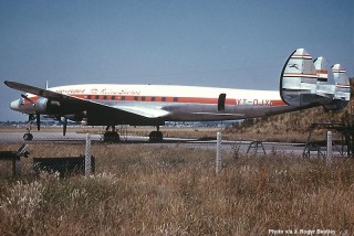 An Air India Super Constellation (VT-DJX) Photo by: J. Roger Bentley