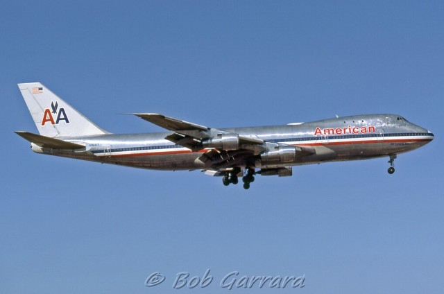 The days when American had the Boeing 747. Photo by Bob Garrard.
