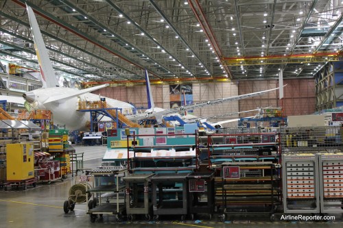 Ethiopian, United and Air India Boeing 787s.