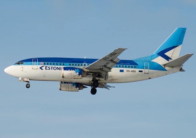 Estonian Air Boeing 737-500.
