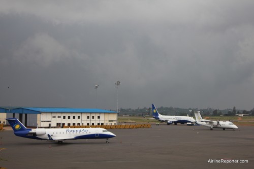 Kigali offers many flights to other African destinations.