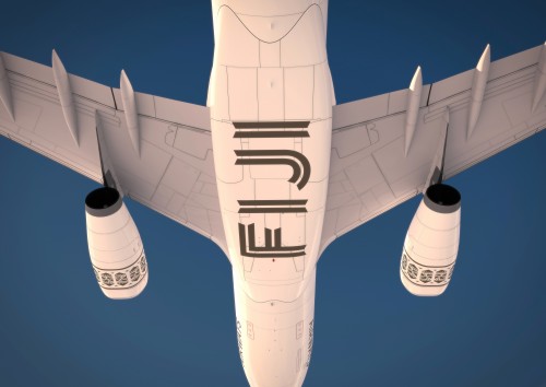 HI-RES IMAGE (click for larger). Underbelly and engine cowling design of Fiji Airway's Airbus A330. Image from Fiji Airways.