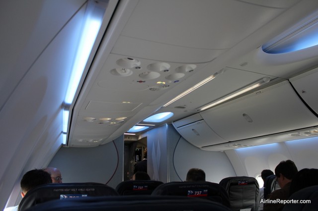 American Airlines is replacing some of their MD-80s with Boeing 737s with the new Sky Interior. 