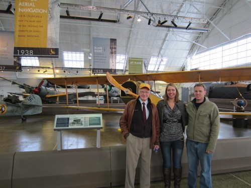 Curtis JN-4D Jenny air-craft manufactured in 1918--Amelia Earhart flew a plane like this one