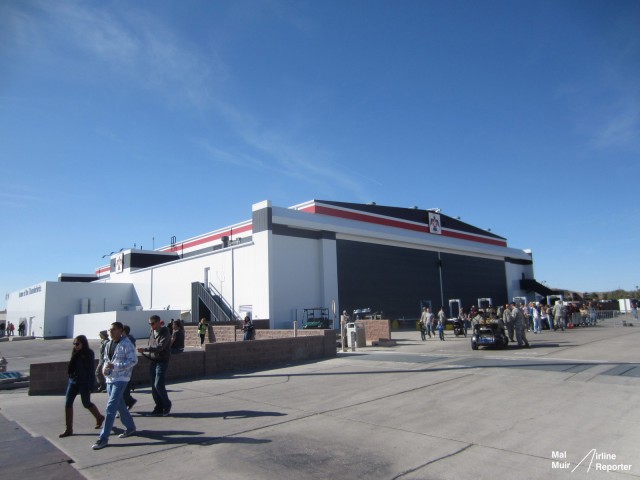 Thunderbird Hangar - Photo: Mal Muir - airlinereporter.com