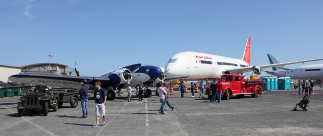 Paine Field Aviation Day 2012. Could events like this be eliminated with commercial flights commencing?