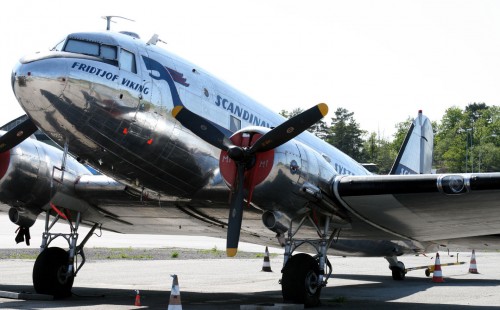 Scandinavian DC-3. Photo by Matt Falcus.