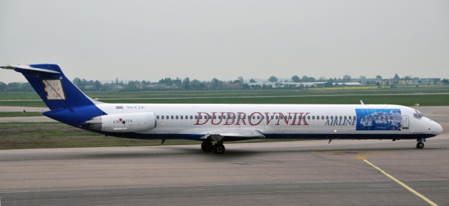 Dubrovnik MD-82 doesn't look the best. 