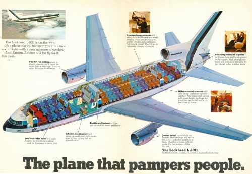 Cutaway for an Eastern Air Lines Lockheed L1011.