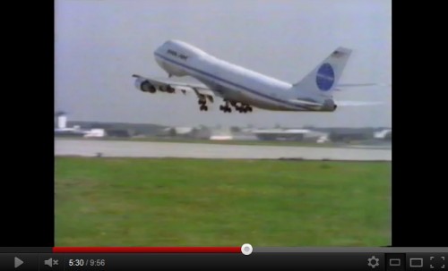 Click on the image to watch the Pan Am Boeing 747 video.